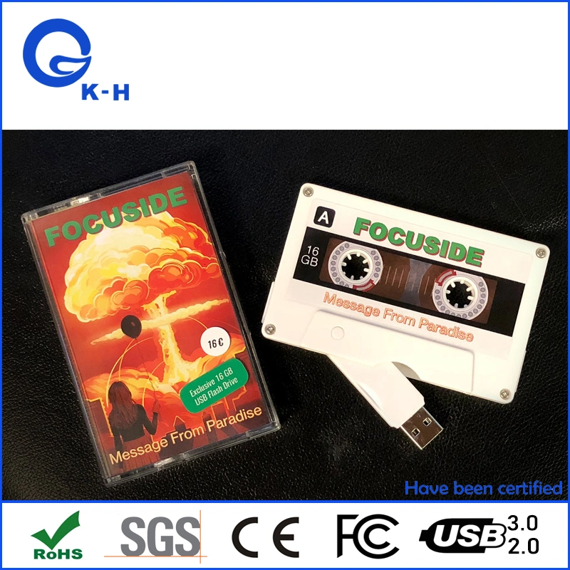 Gadget Cassette USB Memory Stick Tape Thumb Drive 1GB 2GB