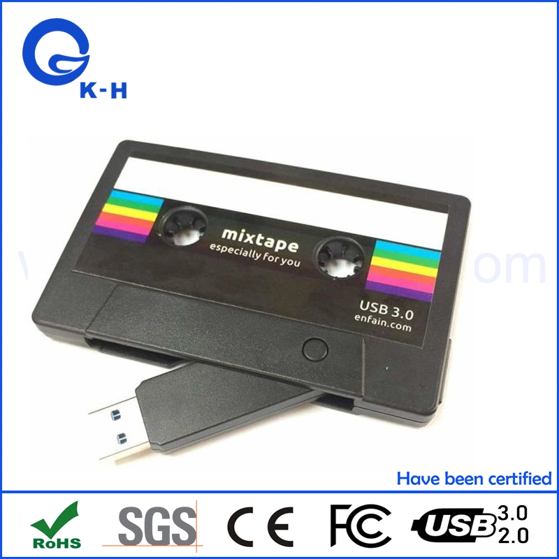 Gadget Cassette USB Memory Stick Tape Thumb Drive 1GB 2GB